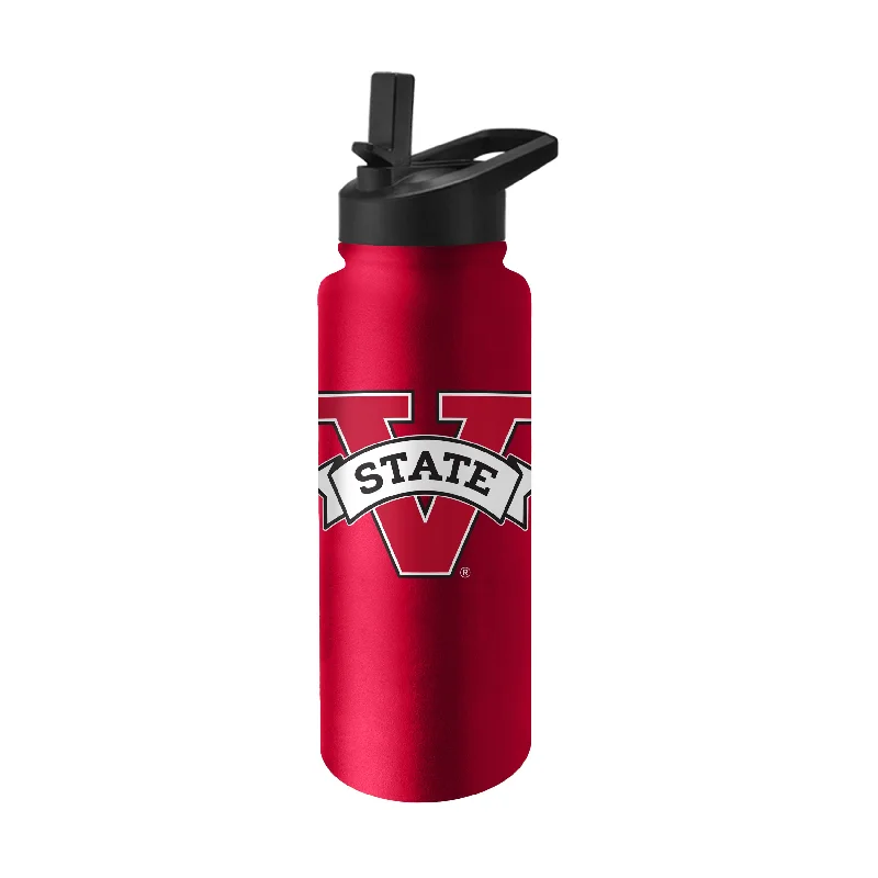 Valdosta State Logo 34 oz Quencher Stainless Bottle