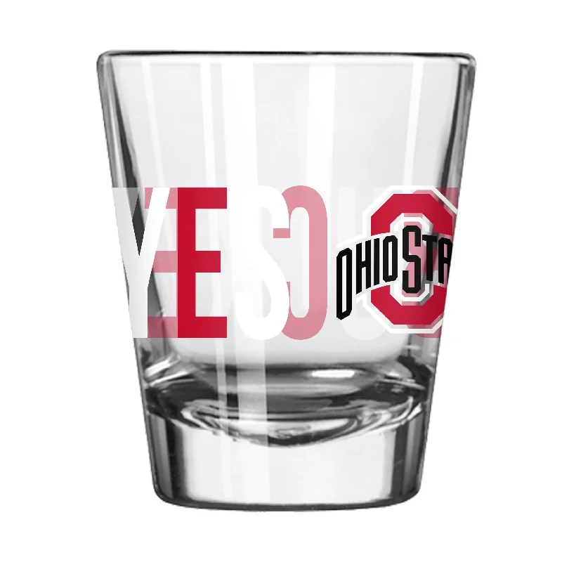 Ohio State 2oz Overtime Shot Glass