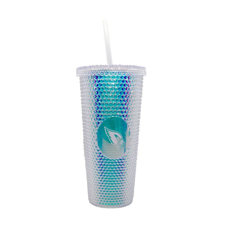 Arizona Cardinals 24oz Iridescent Studded Tumbler