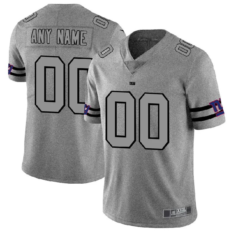 Custom LV.Raiders 2019 Gray Gridiron Gray Vapor Untouchable Limited Jersey Stitched American Football Jerseys