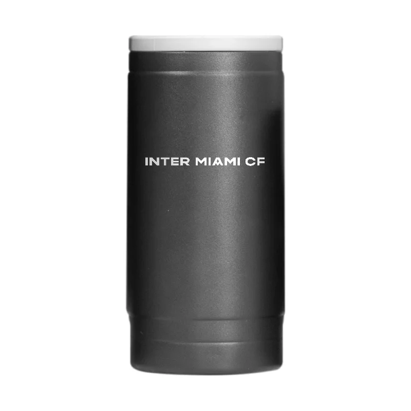 Inter Miami FC 12oz Flipside Powder Coat Slim Can Coolie