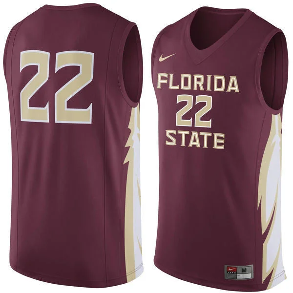 Florida State #22 Red Basketball College Basketball Jersey