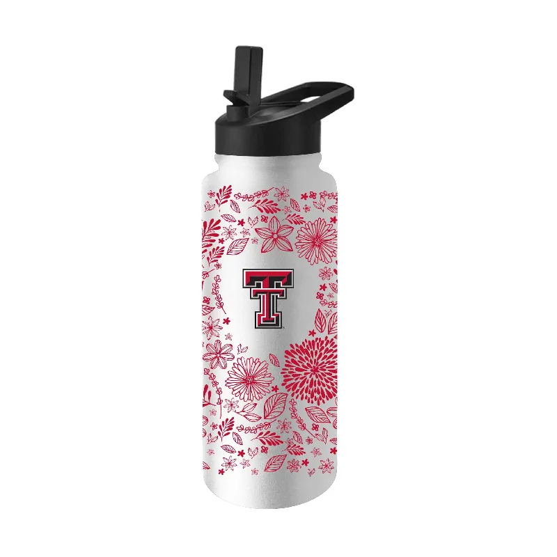 Texas Tech 34oz Botanical Quencher Bottle