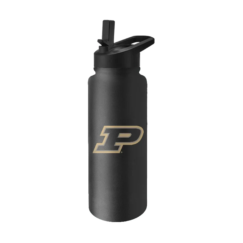 Purdue 34oz Logo Quencher Bottle