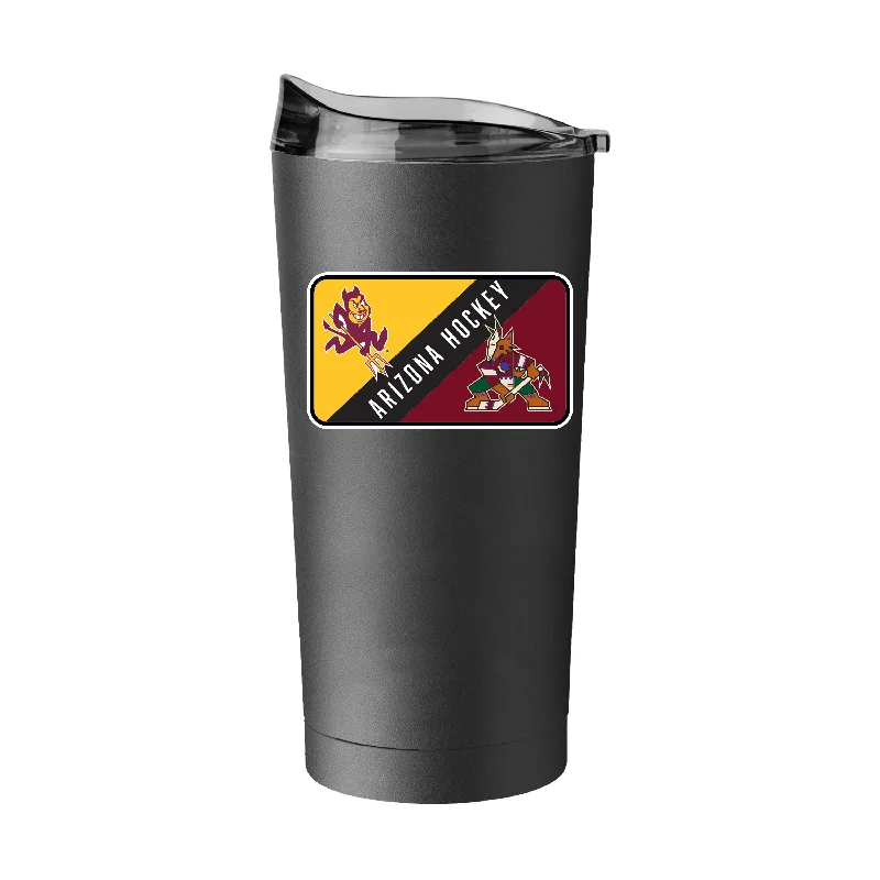 Arizona State/NHL Co Brand 20oz Powder Coat Tumbler