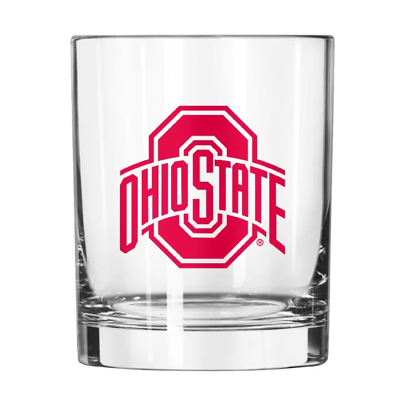 Ohio State 14oz Gameday Rocks Glass