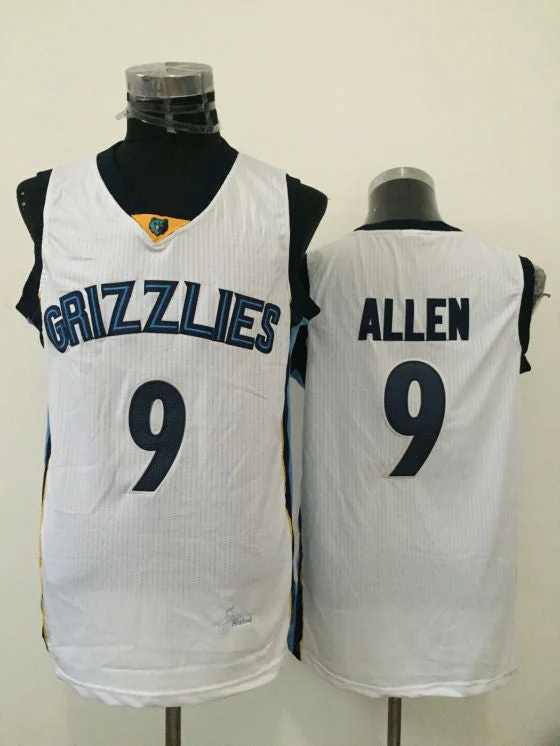 Grizzlies 9 Tony Allen White New Revolution 30 Basketball Jersey