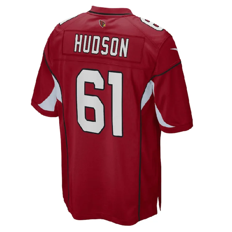 A.Cardinal #61 Rodney Hudson Cardinal Game Jersey Stitched American Football Jerseys