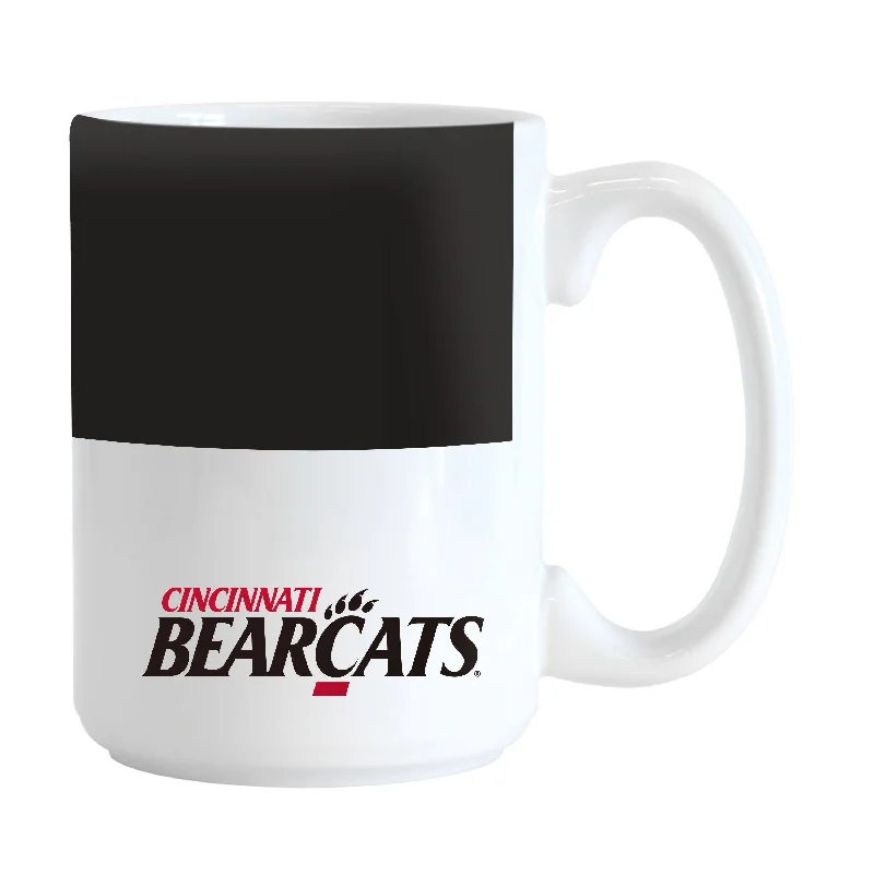 Cincinnati Colorblock 15 Oz Sublimated Mug