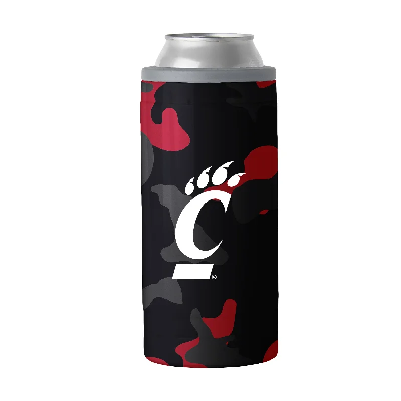 Cincinnati 12oz Camo Swagger Slim Can Coolie