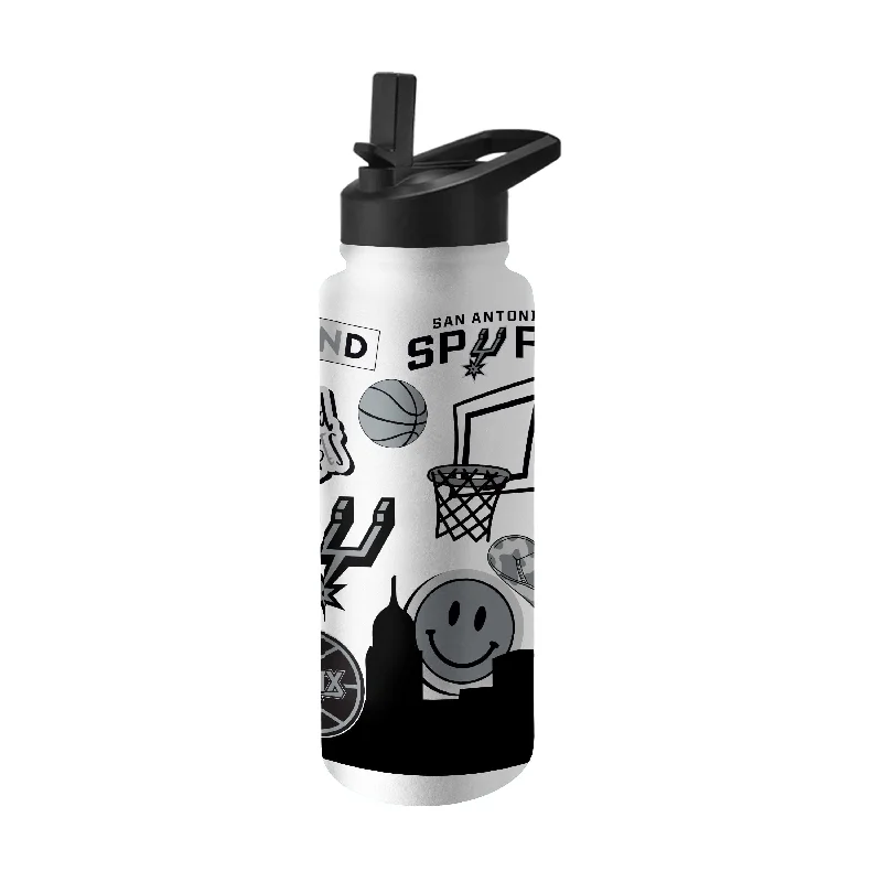 San Antonio Spurs 34oz Native Quencher Bottle