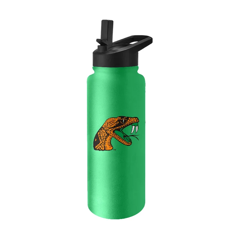 Florida A&M Quencher Logo Flip Top Water Bottle