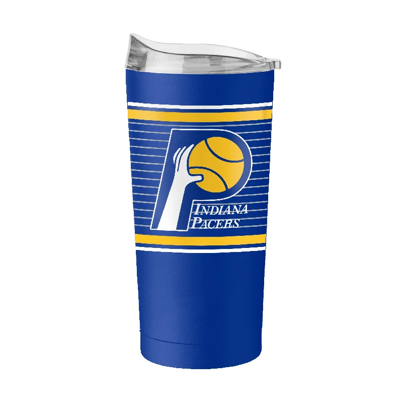 Indiana Pacers 20oz Retro Stripe Powder Coat Tumbler