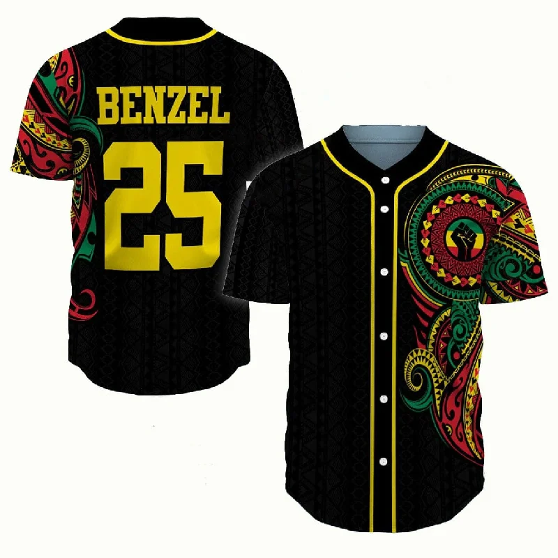 Personalized African Soul, Juneteenth Shirt - Baseball Tee Jersey Shirt