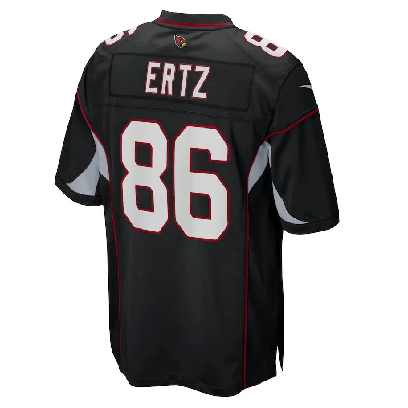 A.Cardinal #86 Zach Ertz Black Alternate Player Game Jersey Stitched American Football Jerseys