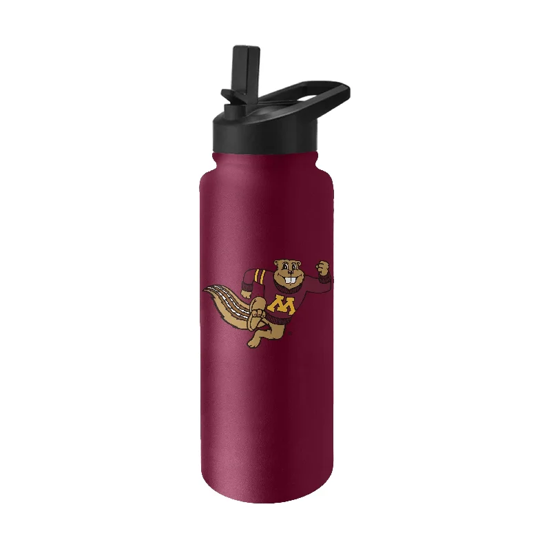 Minnesota 34oz Logo Quencher Bottle