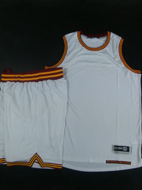 Cavaliers Blank Black Swingman Basketball Jersey(With Shorts)