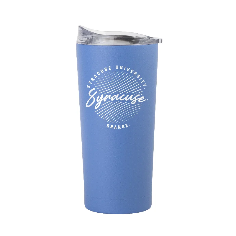 Syracuse 20oz Retro Script Arctic Powder Coat Tumbler