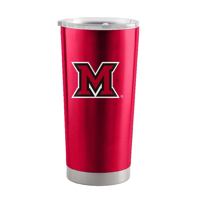 Miami Ohio 20oz Letterman Stainless Tumbler