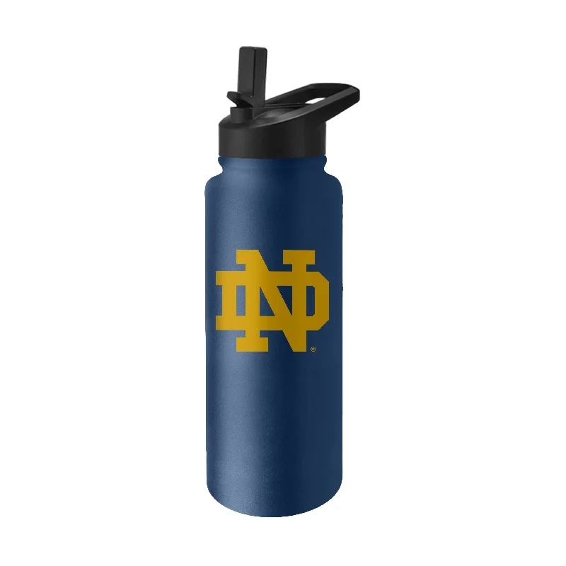 Notre Dame 34oz Logo Quencher Bottle