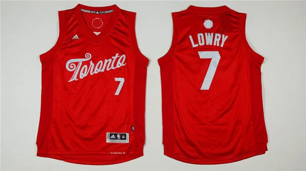 Raptors 7 Kyle Lowry Red 2016 Christmas Day Swingman Basketball Jersey