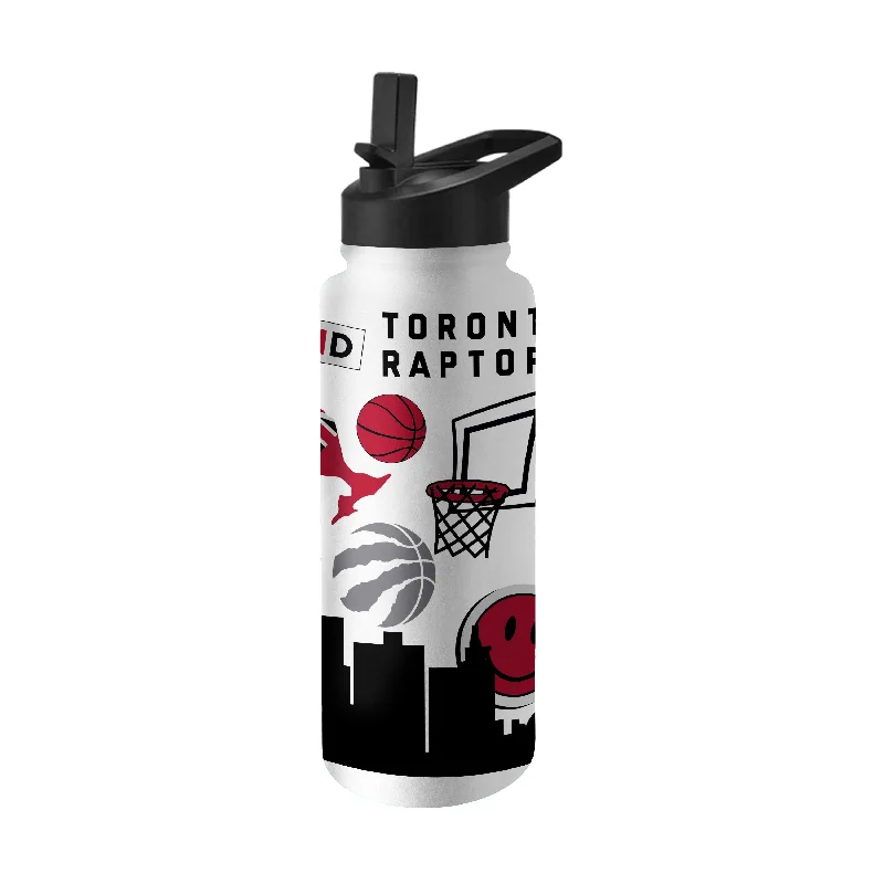 Toronto Raptors 34oz Native Quencher Bottle