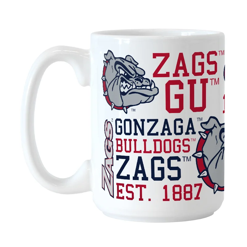 Gonzaga 15oz Spirit Sublimated Mug