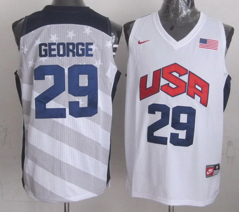 USA 29 George White 2012 Basketball Jerseys