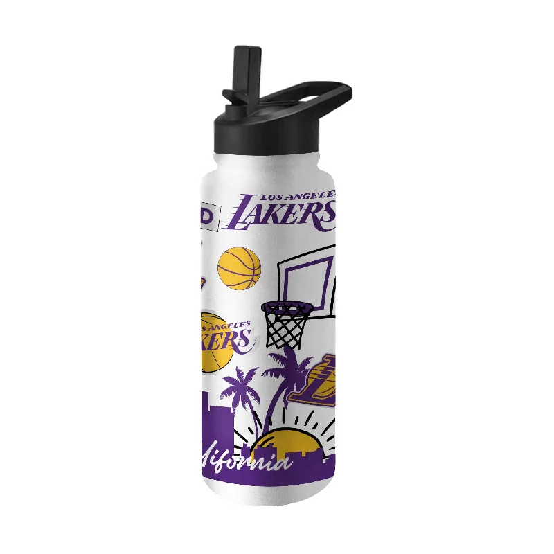 Los Angeles Lakers 34oz Native Quencher Bottle