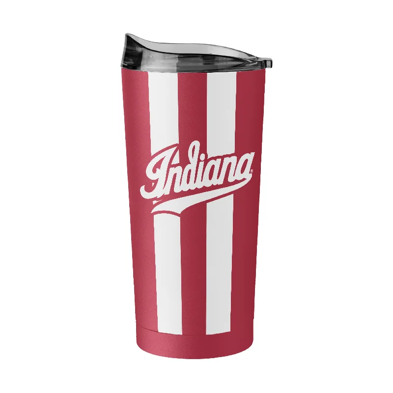 Indiana Candy Stripe 20oz Powder Coat Tumbler