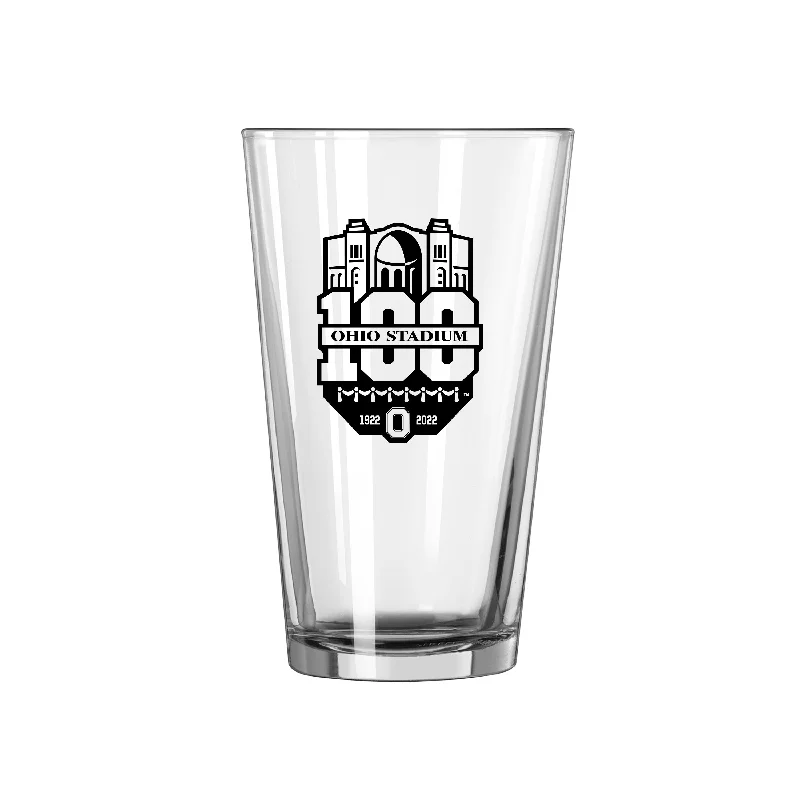 Ohio State 100th Anniversary 1 Color 16oz Pint Glass