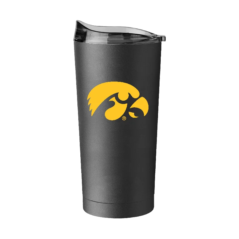 Iowa 20oz Swagger Black Powder Coat Tumbler