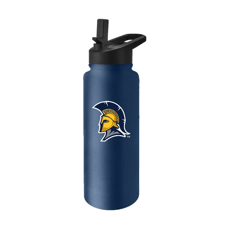 UNC Greensboro Quencher Logo Flip Top Water Bottle