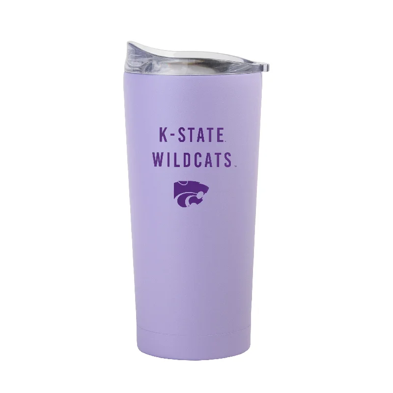 Kansas State 20oz Tonal Lavender Powder Coat Tumbler