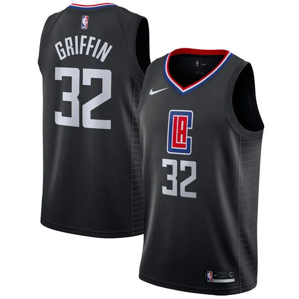 Clippers 32 Blake Griffin Black Swingman Basketball Jersey