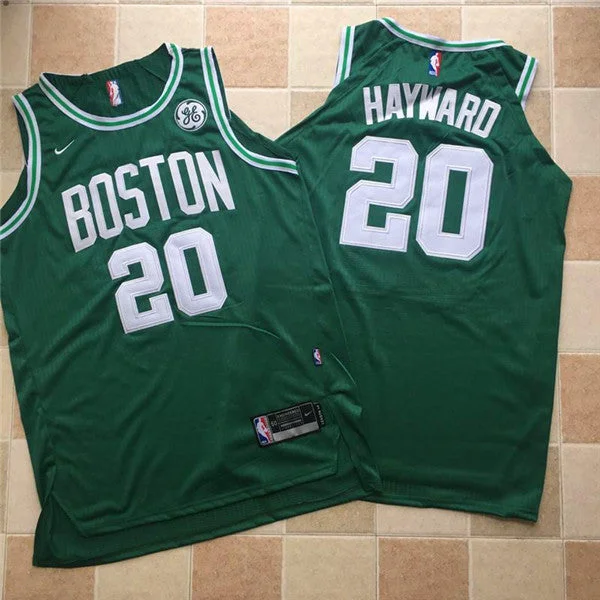 Celtics 20 Gordon Hayward Green Authentic Basketball Jersey