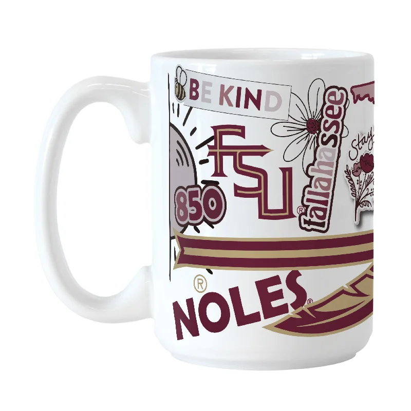 Florida State 15oz Native Sublimated Mug