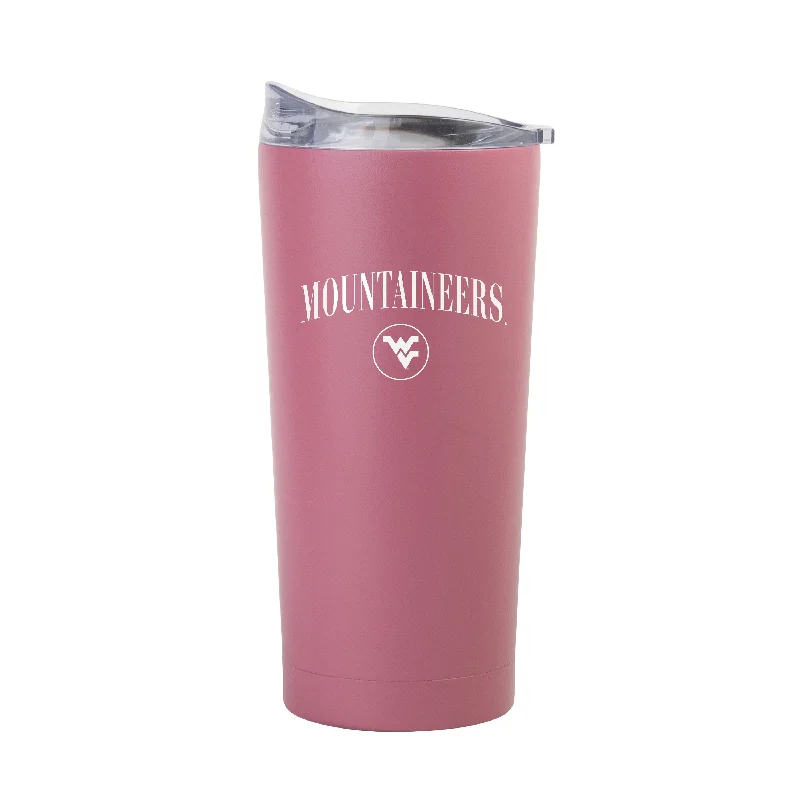 West Virginia 20oz Cinch Berry Powder Coat Tumbler