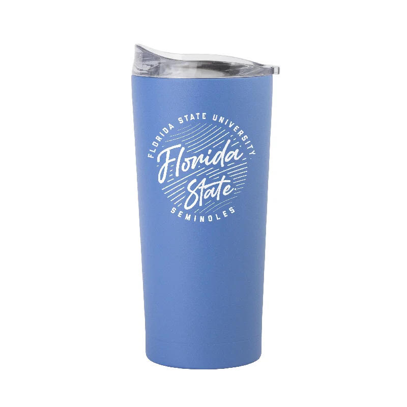 Florida State 20oz Retro Script Arctic Powder Coat Tumbler