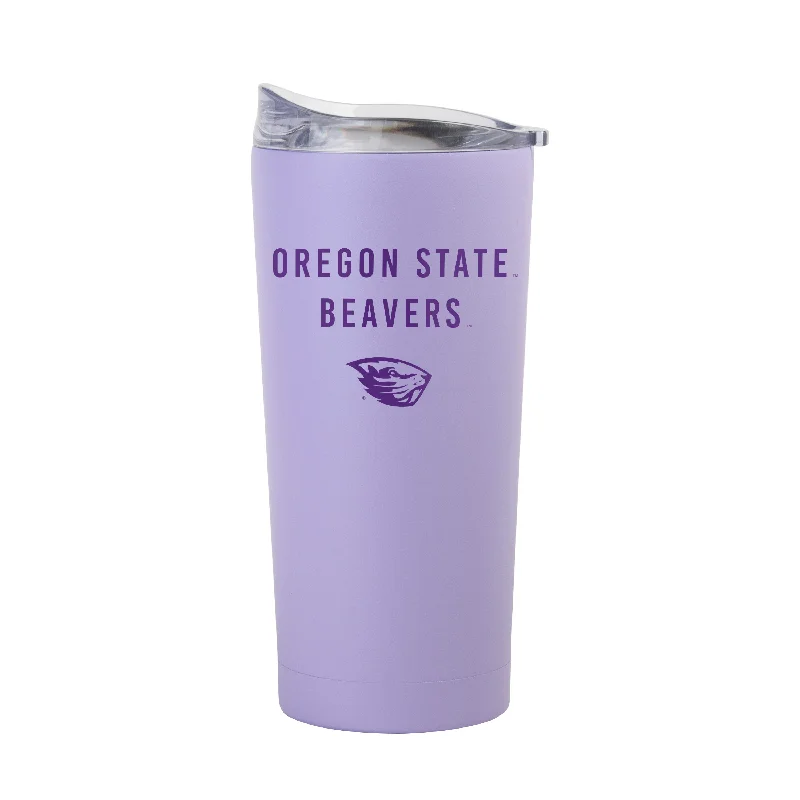 Oregon State 20oz Tonal Lavender Powder Coat Tumbler