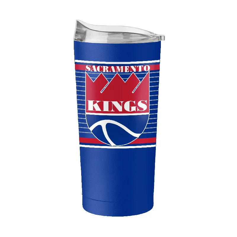 Sacramento Kings 20oz Retro Stripe Powder Coat Tumbler