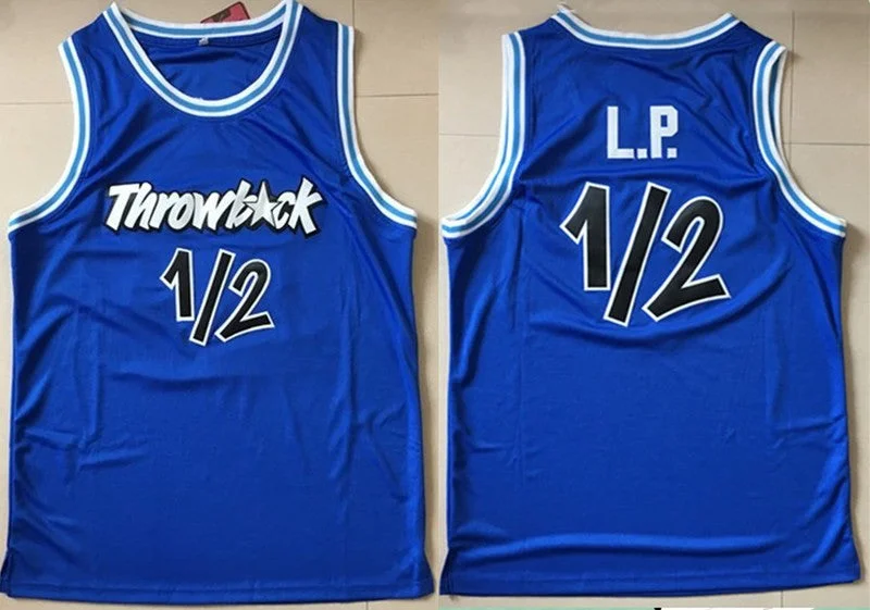 Magic 12 Penny Hardaway Blue Throwback Basketball Jersey