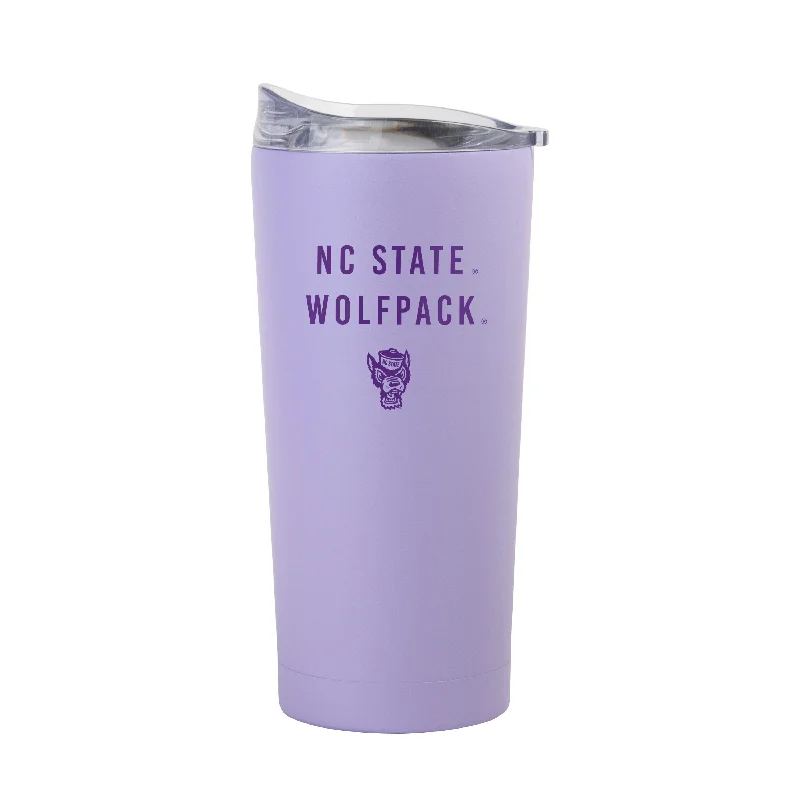 NC State 20oz Tonal Lavender Powder Coat Tumbler