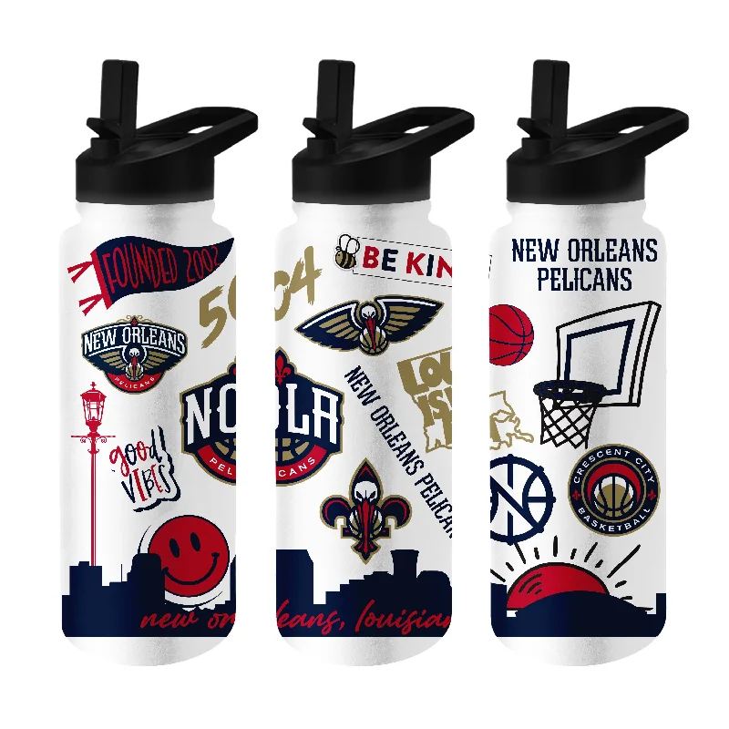 New Orleans Pelicans 34oz Native Quencher Bottle