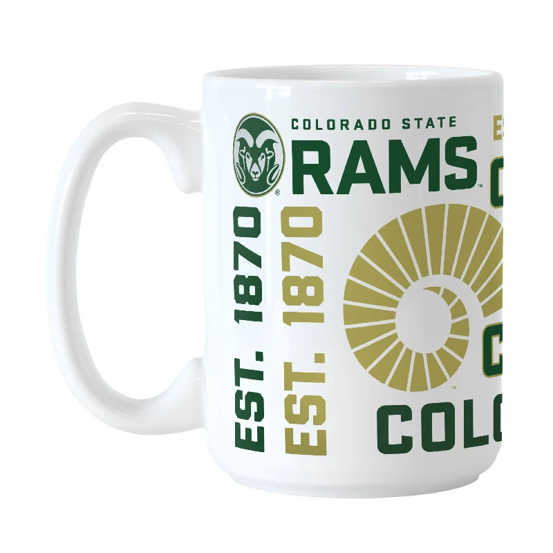 Colorado State 15oz Spirit Sublimated Mug