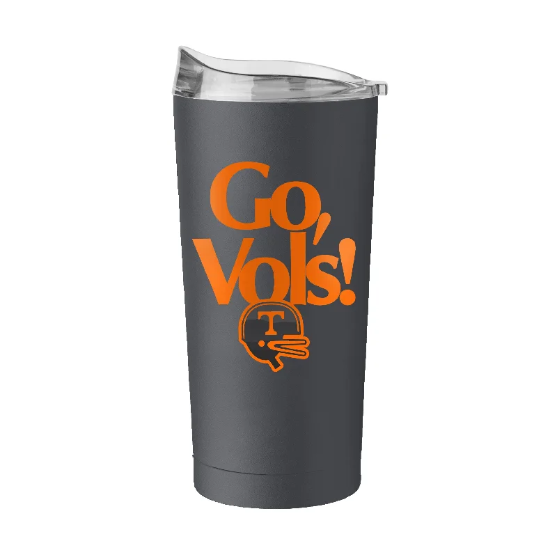 Tennessee Smokey Gray 20oz Powder Coat Tumbler