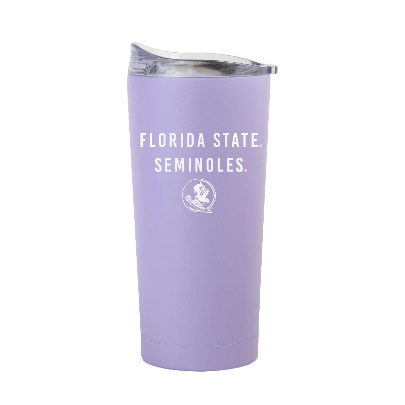 Florida State 20oz Tonal Lavender Powder Coat Tumbler