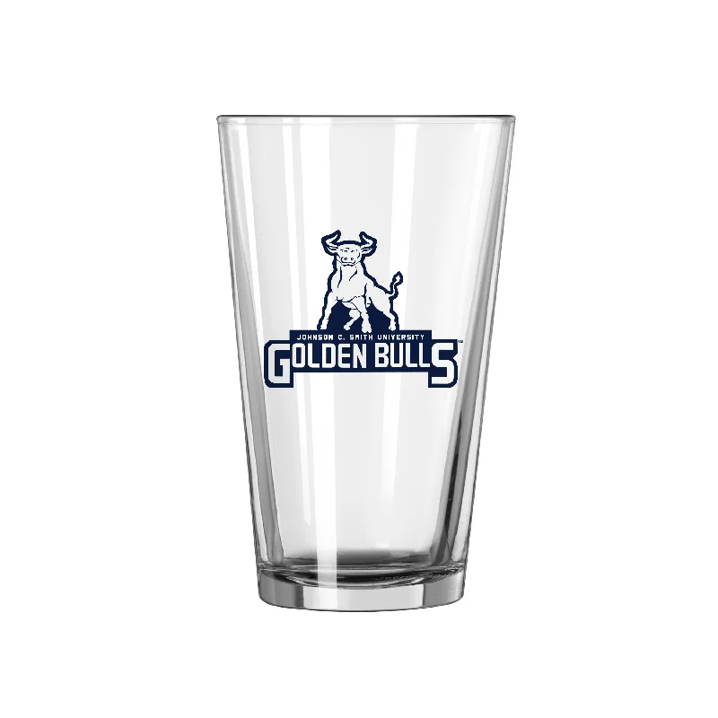 Johnson C Smith 16oz Gameday Pint Glass