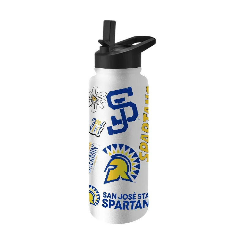 San Jose State 34oz Native Quencher Bottle