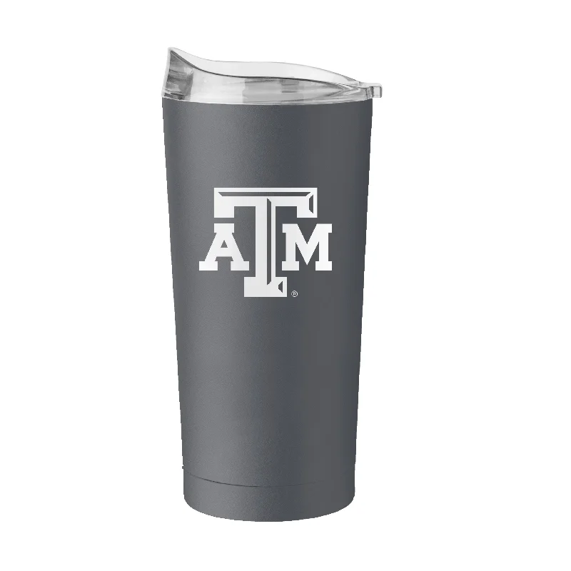 Texas A&M Charcoal 20oz Gameday Powder Coat Tumbler